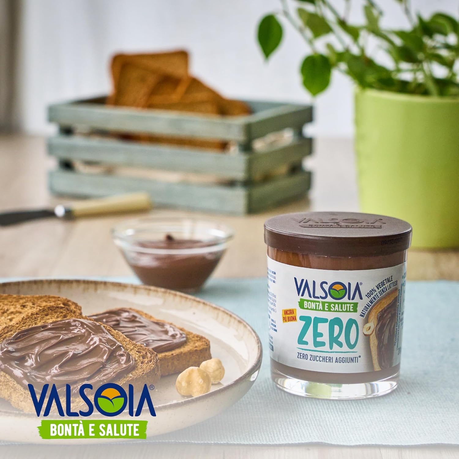 Thumbnail 4 de Valsoia Crema Vegetale Nocciole 200 g 🍫