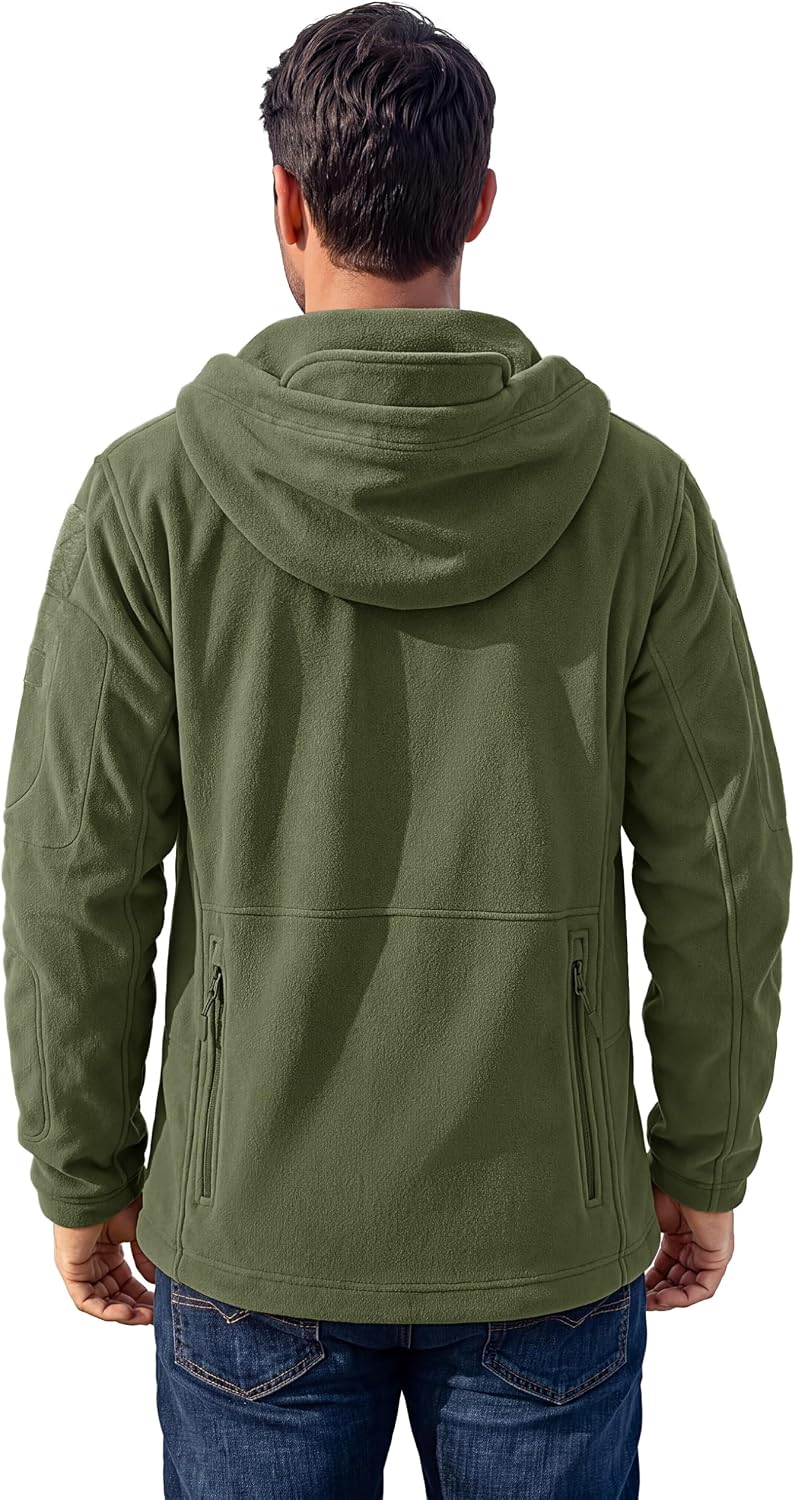 Detalle 2 de CRYSULLY Men's Fleece Jacket, Polyester