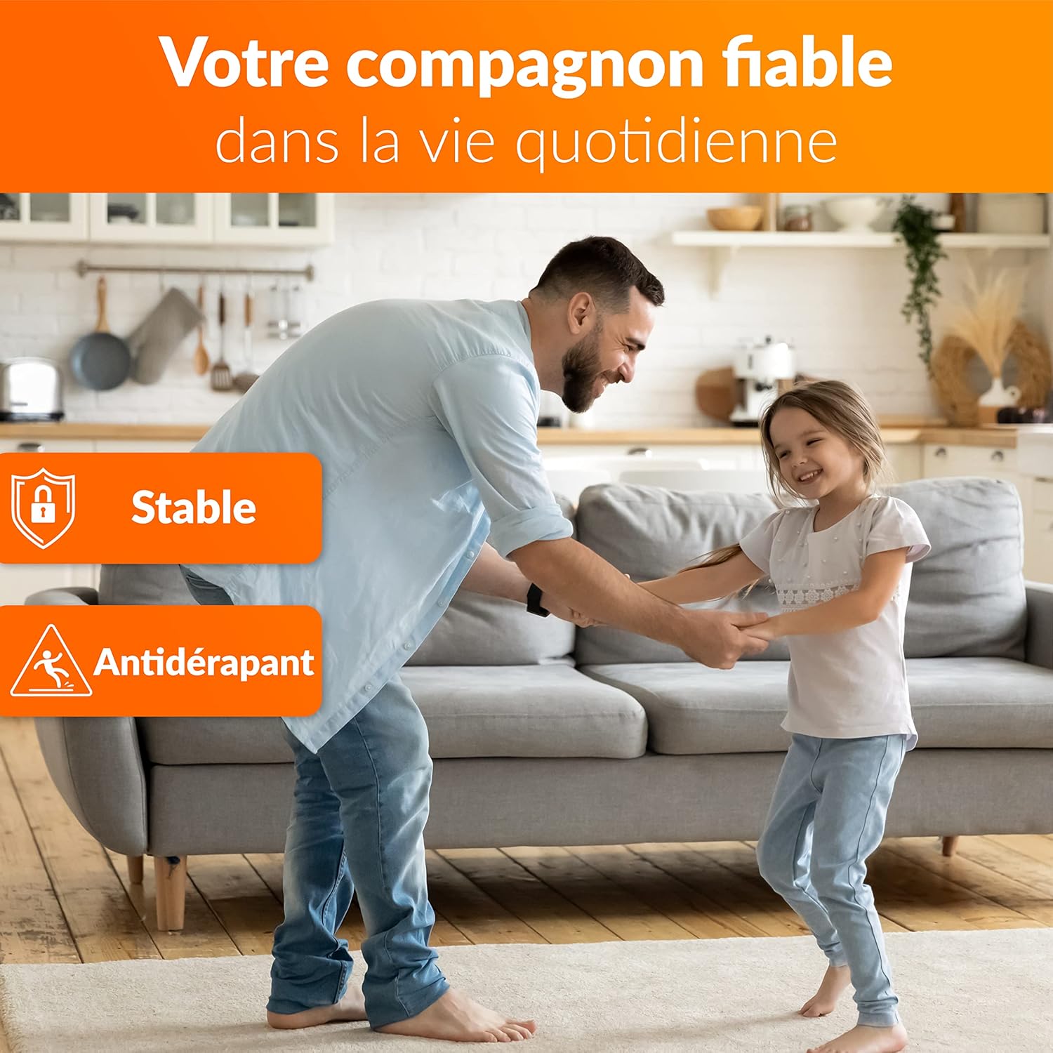 Thumbnail 1 de Upgrade4cars tapis antidérapant 80x150 cm
