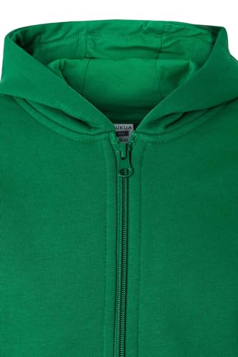 Thumbnail 7 de Mukua Byron Kids, sudadera infantil con capucha y cremallera Kelly Green 7/8