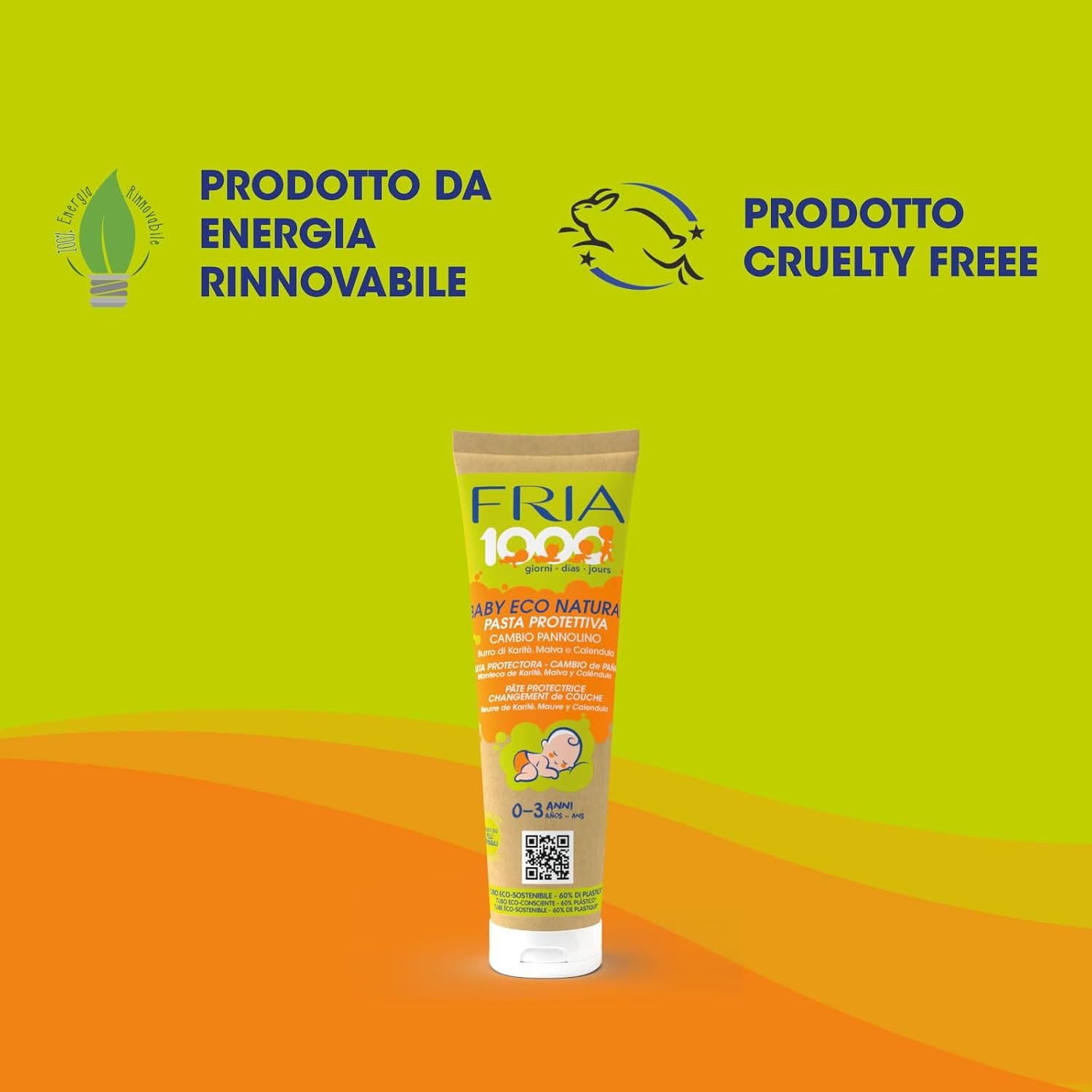 Thumbnail 6 de Fria 1000 Giorni Crema Cambio Pannolino Protettiva Baby Eco Natural - 100 ml