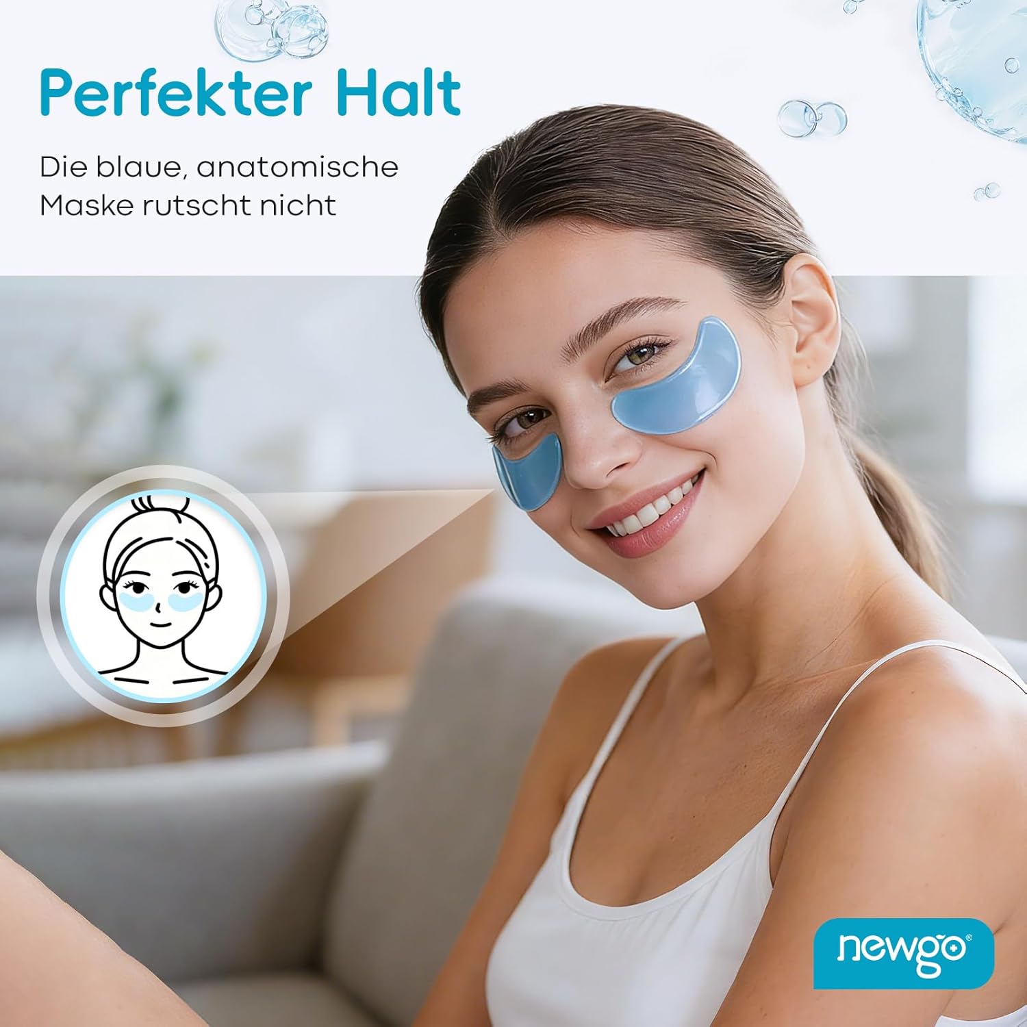 Detalle 2 de NEWGO 20 Paar Augenpads Hydratation đ