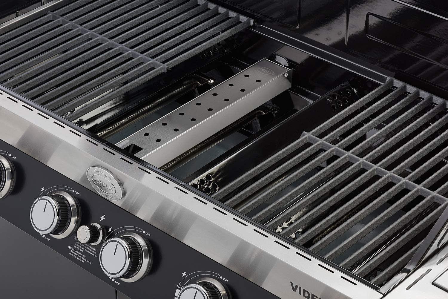 Thumbnail 4 de RÖSLE Coffret de fumage VIDERO en acier inoxydable – boîte de fumage pour barbecue à gaz