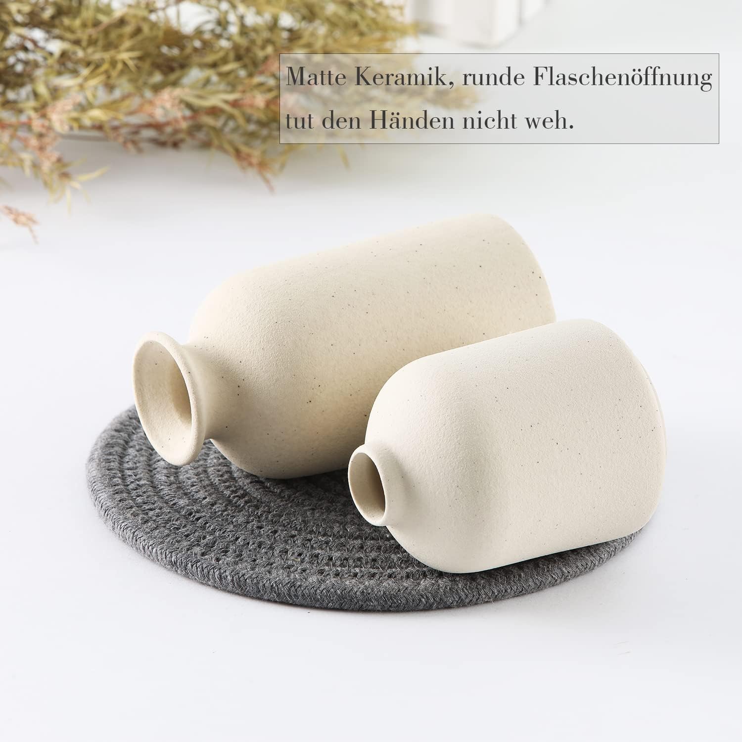 Thumbnail 2 de CEMABT Ceramic Vase Set 3 vases déco 🏺