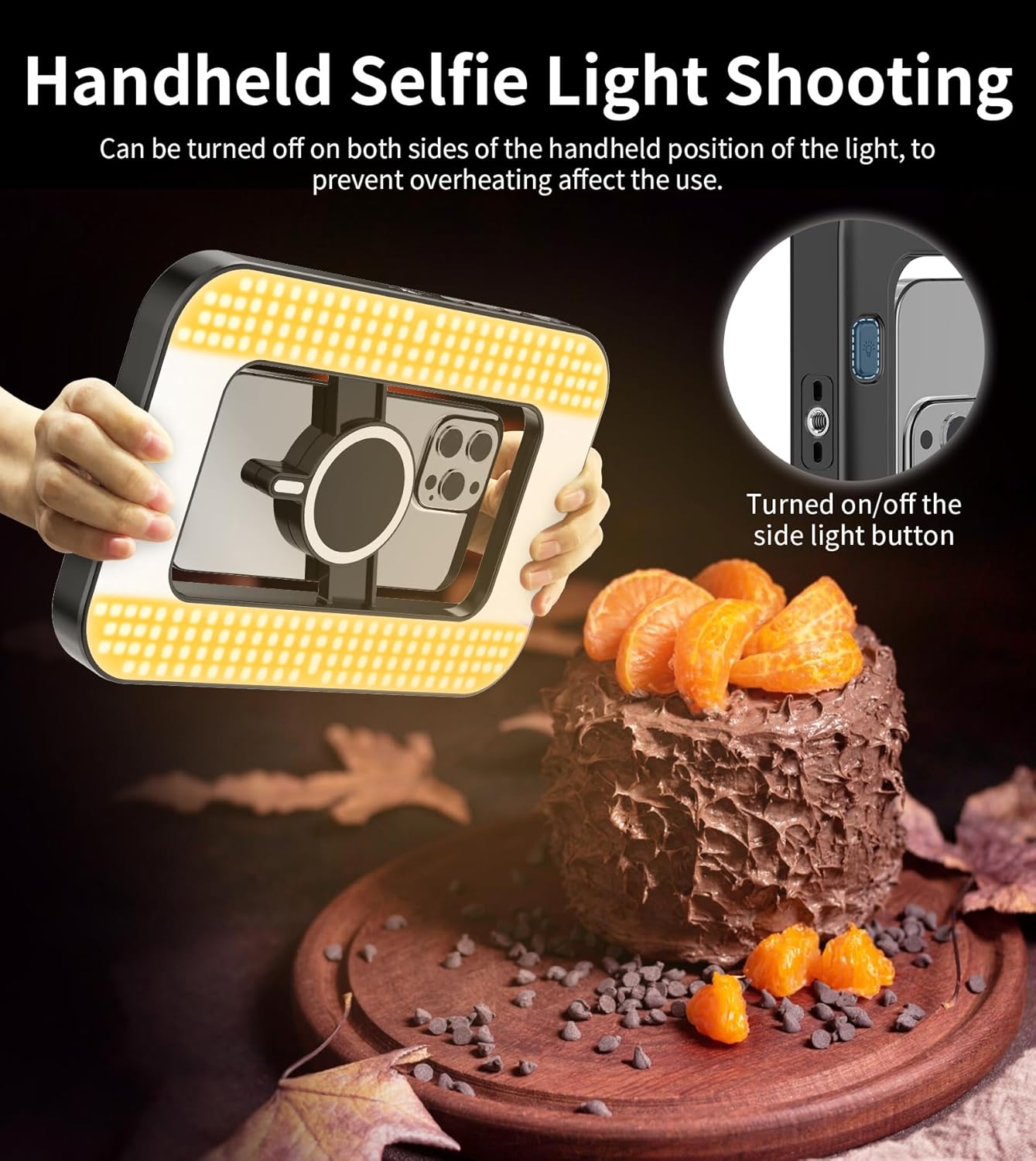 Thumbnail 6 de TONEOF Magnetic 6000mAh RGB Ring Light