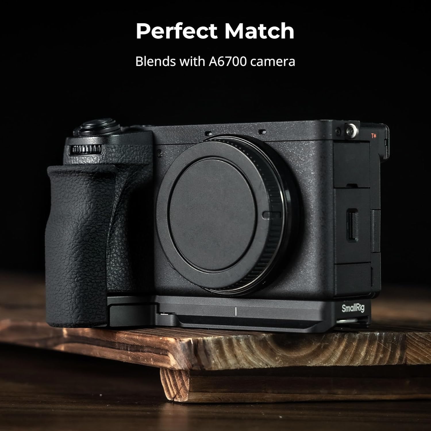 Thumbnail 2 de SmallRig A6700 Poignée en L en Silicone pour Sony Alpha 6700 – plaque Arca incluse