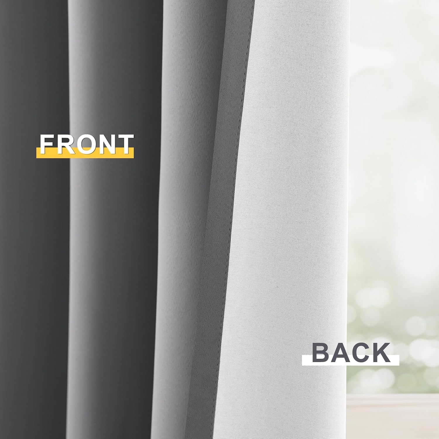 Thumbnail 4 de Yakamok Blackout Curtain Panels, 84-Inch