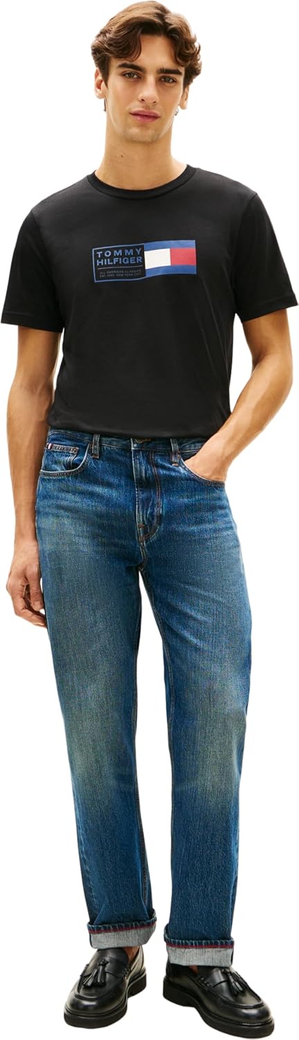 Detalle de Tommy Hilfiger T-Shirt Uomo Art MW0MW42366