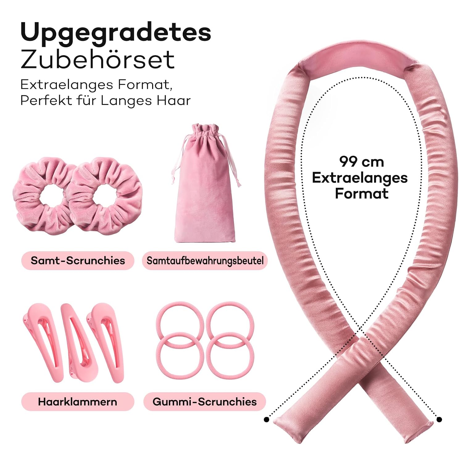 Thumbnail 6 de Umisleep Heatless Lockenwickler 99 cm Seide