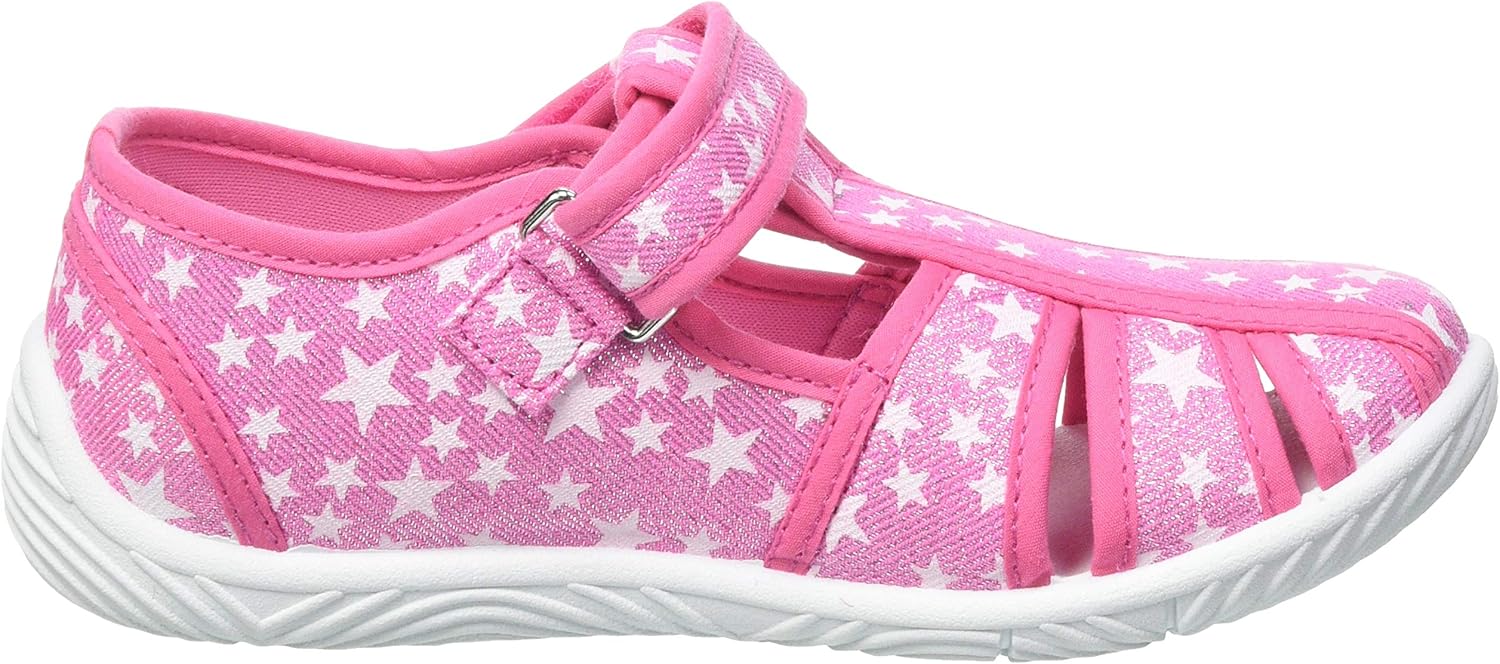Detalle 2 de Chicco Pantoufles 261_1 pour la crèche et la maison – Chaussons bébé fille, fermeture à scratch