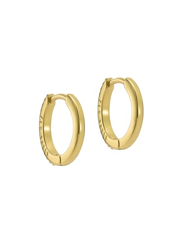 Thumbnail 2 de Ted Baker Heplie Crystal Hoop Earrings (14mm) – Gold/Crystal