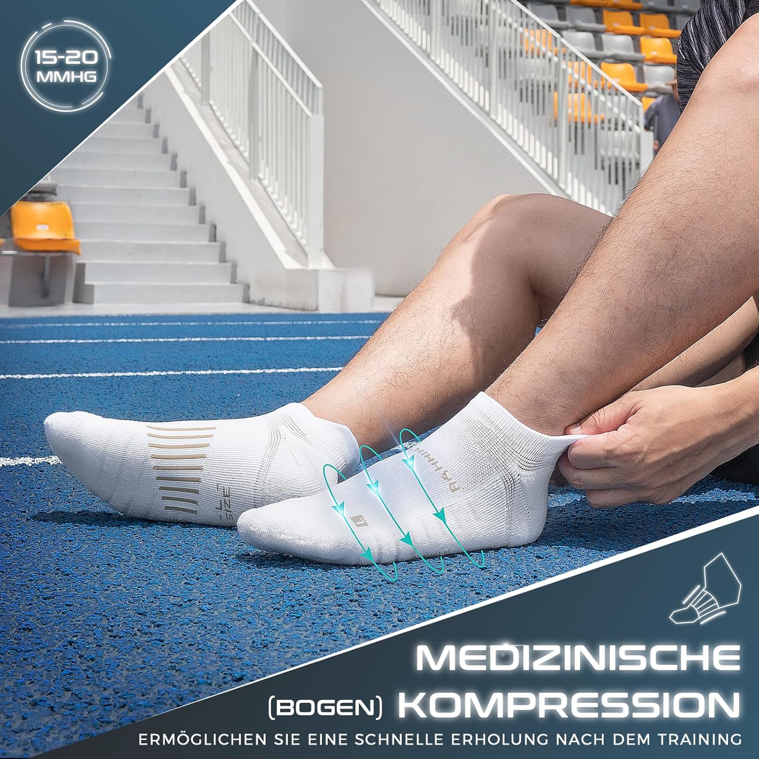 Detalle de Rahhint Compressione running 15-20 mmHg