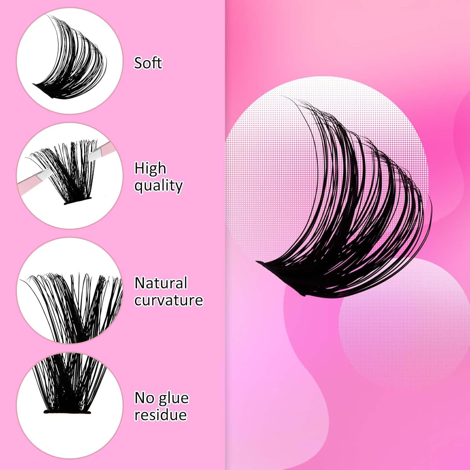Thumbnail 3 de FADLASH DIY Wimpern Extensions 0,07 D 8–16 mm 80D