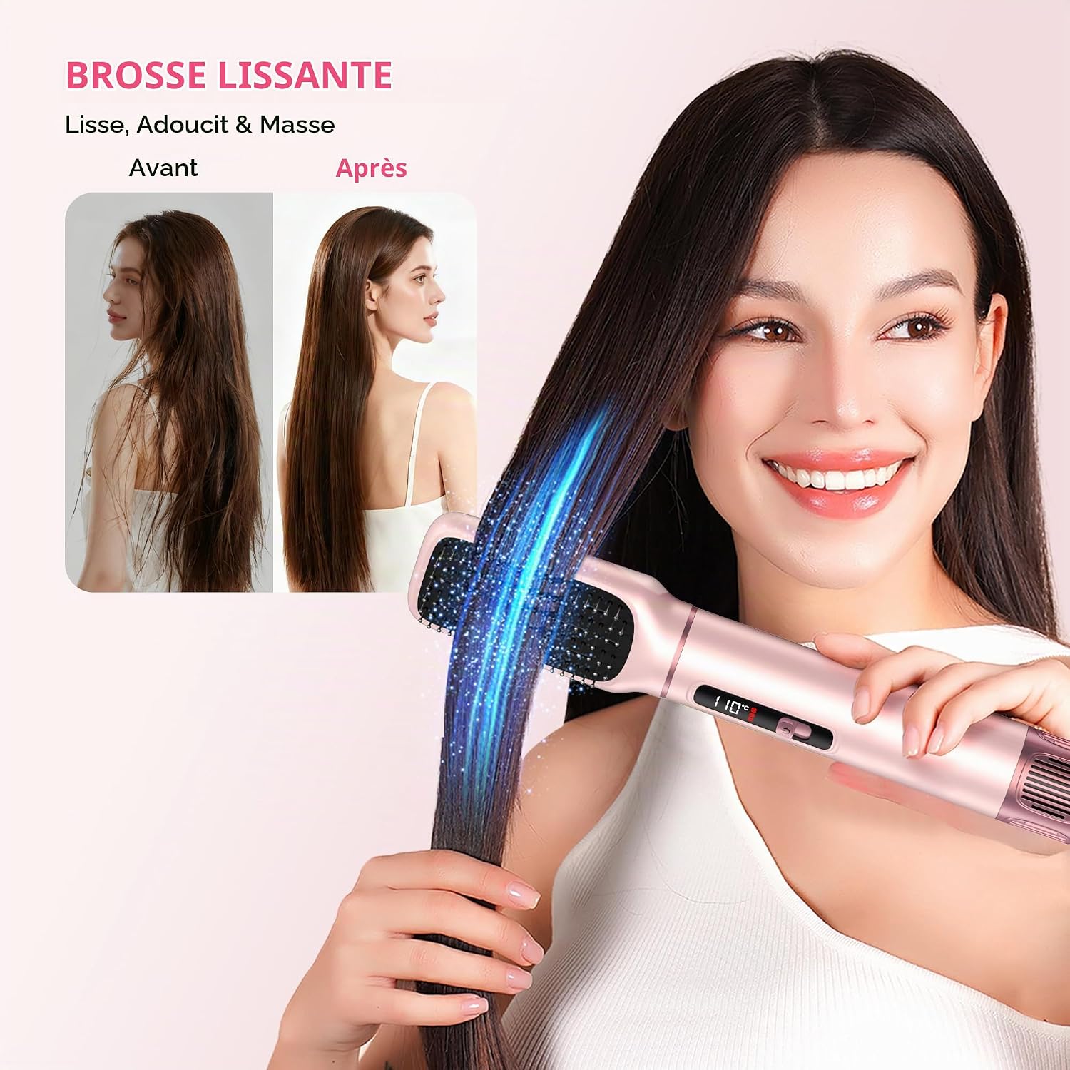 Thumbnail 6 de Atopskins 5-in-1 haarstyler, 1000 W met lcd-display en 30mm-krulopzetstukken