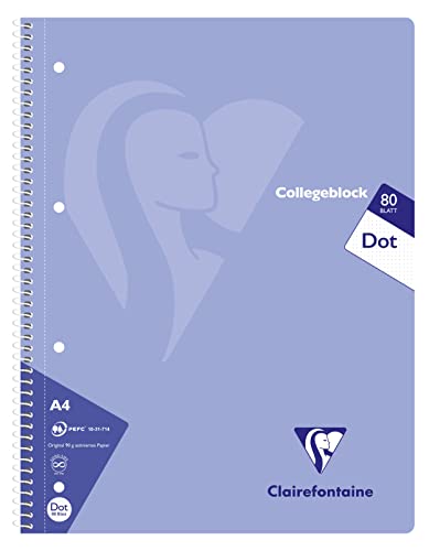 Thumbnail 2 de Clairefontaine 306253C Pack 5 cuadernos A4 punteado