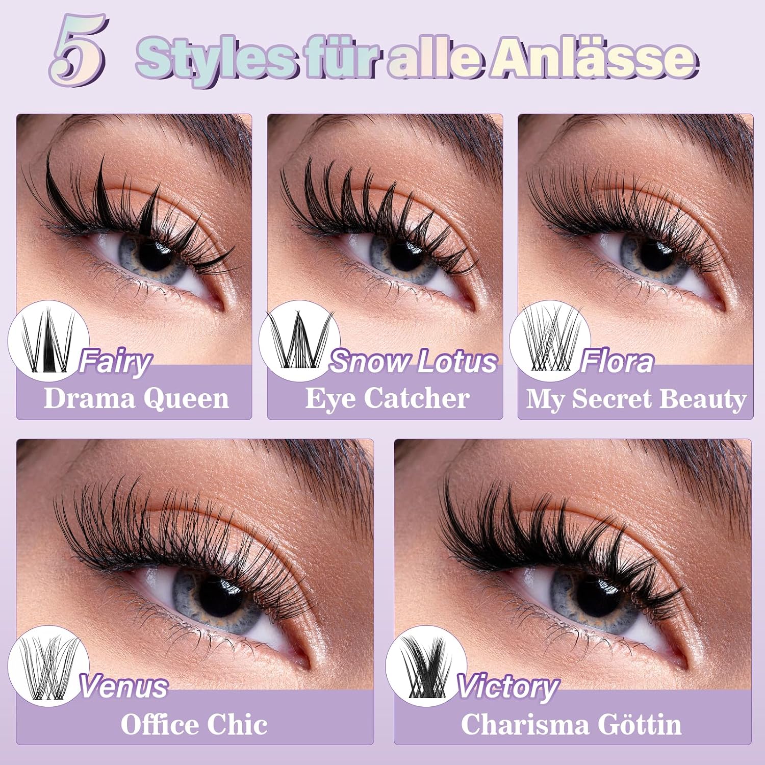 Thumbnail 5 de B&Q Fairy Lashes 144PCS