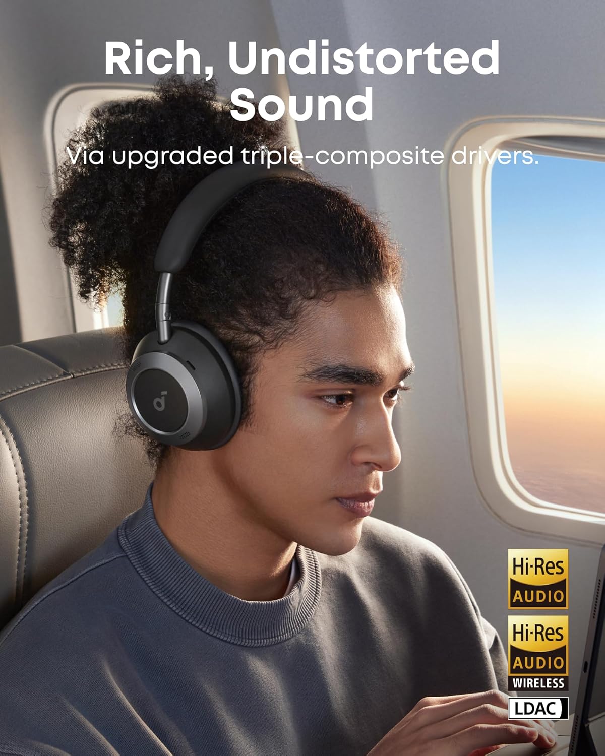 Thumbnail 3 de Soundcore Space One Pro auriculares ANC 60H