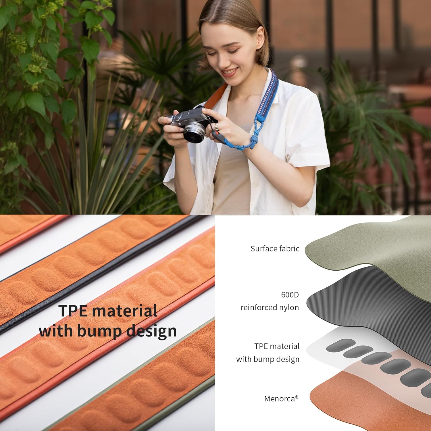 Thumbnail 3 de PGYTECH Tracolla per fotocamera Air: stile artistico, comfort e praticità