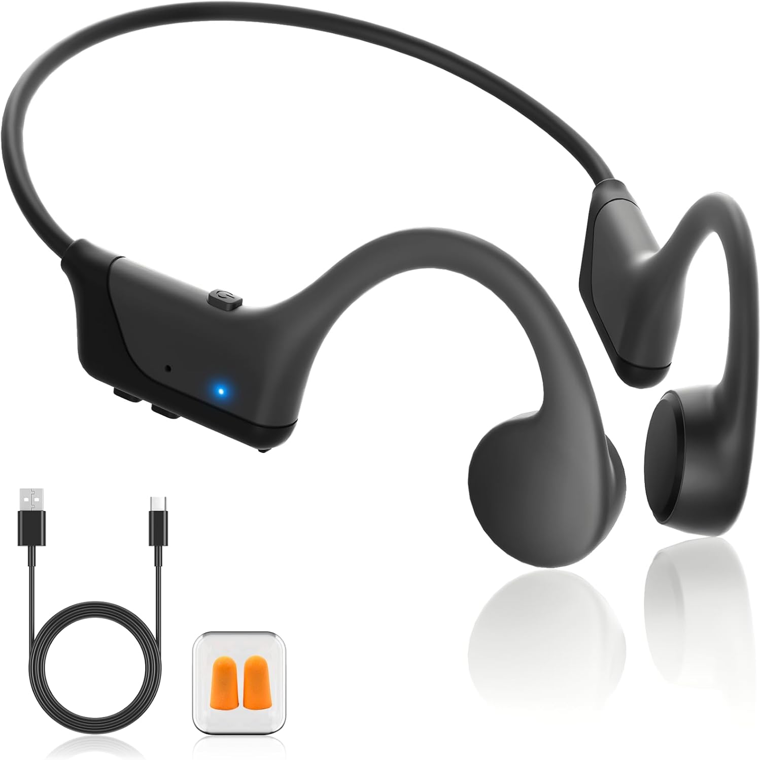Thumbnail 6 de New Waterproof Open-Ear Bone Conduction Headphones with Bluetooth 6.0
