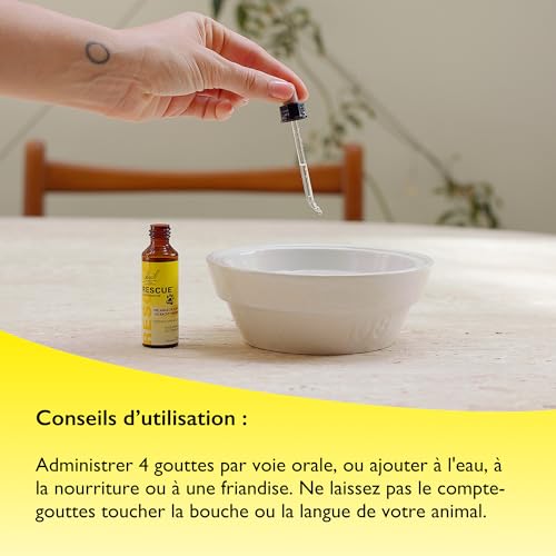 Thumbnail 5 de RESCUE PETS - Compte-Gouttes Sérénité pour animaux de compagnie, 20 ml