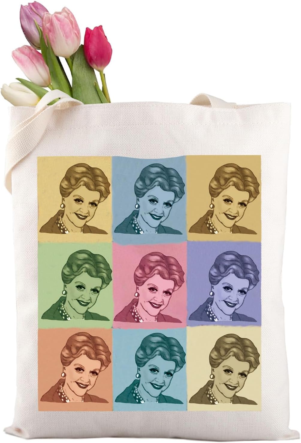 Detalle de AATOP Murder She Write Tote Bag — Jessca Fletcher Cabot Cove Gift for Murder Mystery Fans