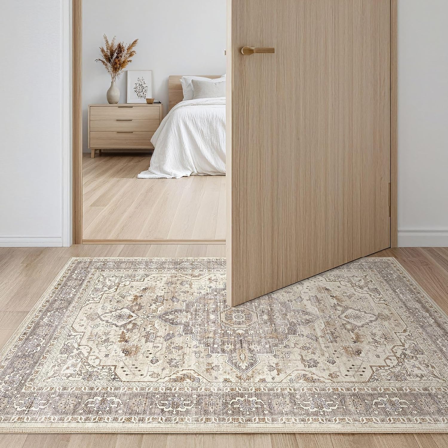 Thumbnail 3 de LOONGRUG 12x18 Washable Rug