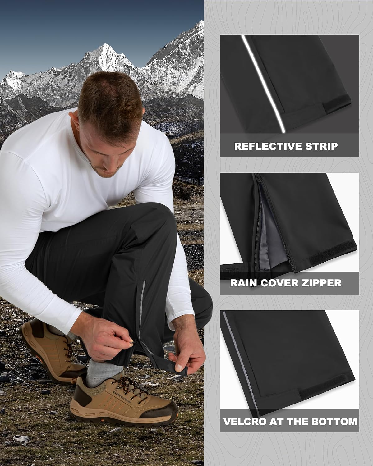Thumbnail 3 de Outdoor Ventures Waterproof Trousers