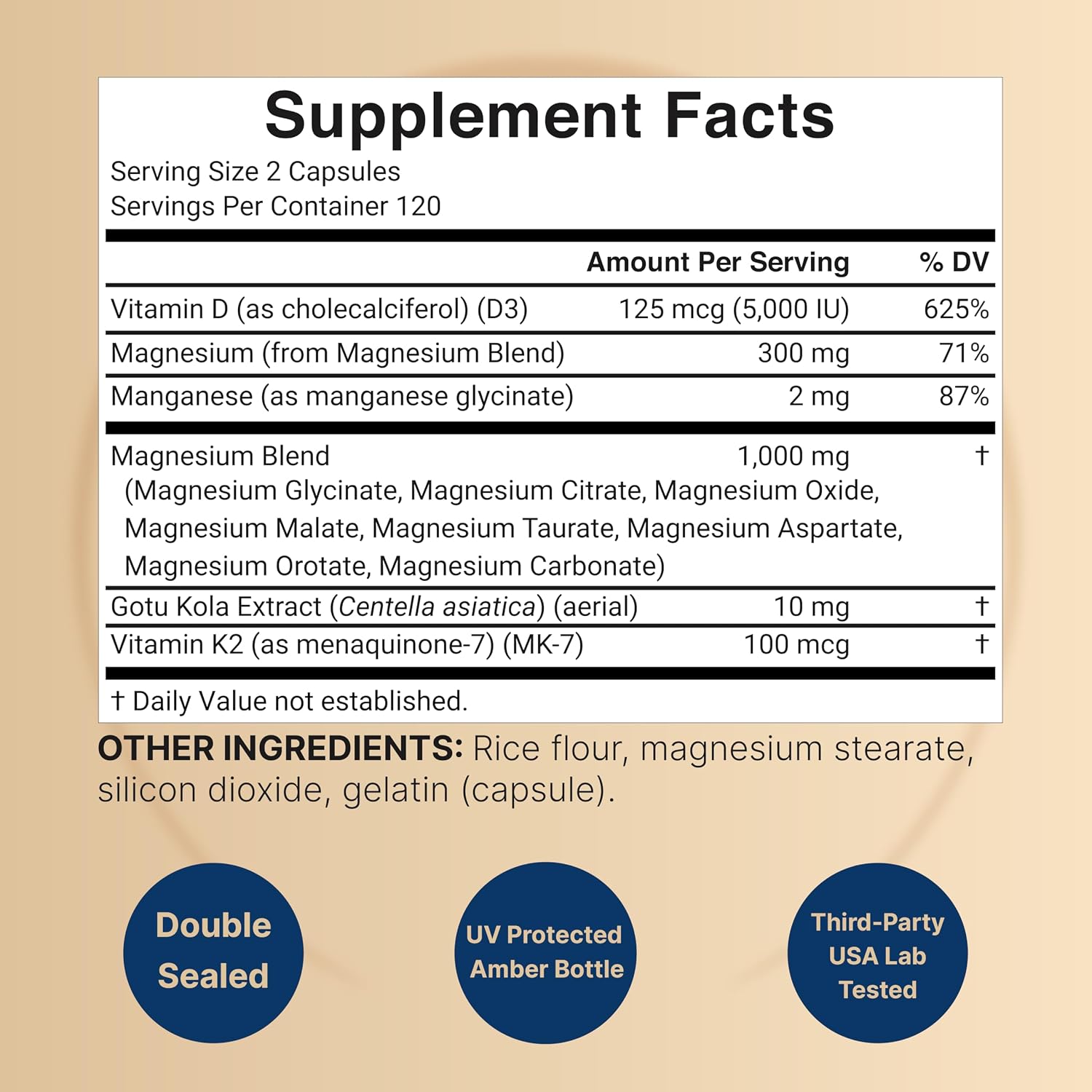 Detalle de NatureBell Magnesium Complex 1,000 mg