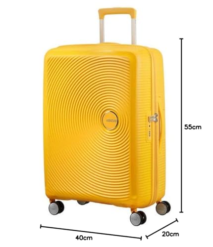 Thumbnail 7 de American Tourister Soundbox Spinner S Expandible de cabina 55 cm (Golden Yellow)