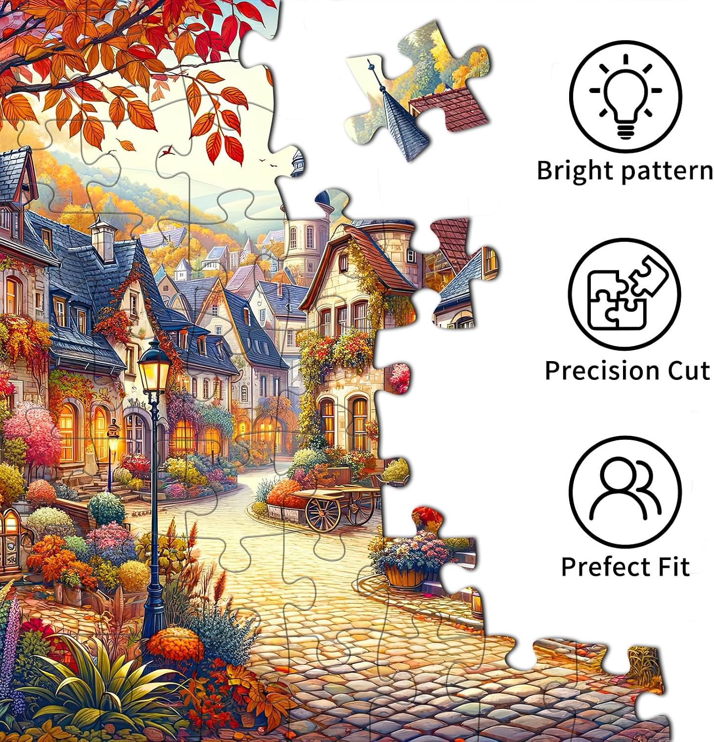 Detalle 2 de HUADADA Jigsaw Puzzles 1024 Pieces for Adults