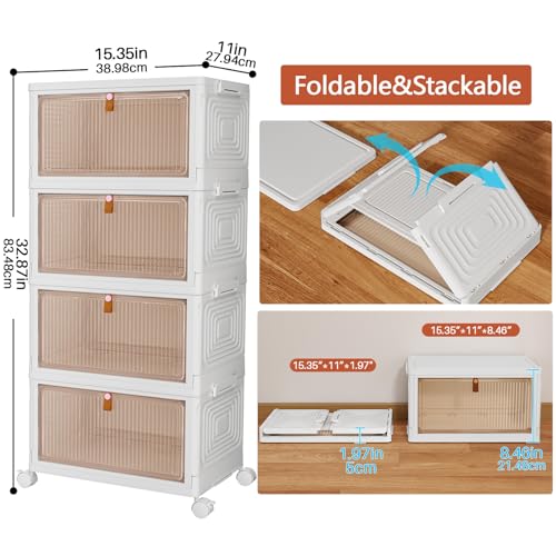 Thumbnail 2 de PurKeep Scatole Plastica con Coperchio 23L x4 – Contenitori impilabili
