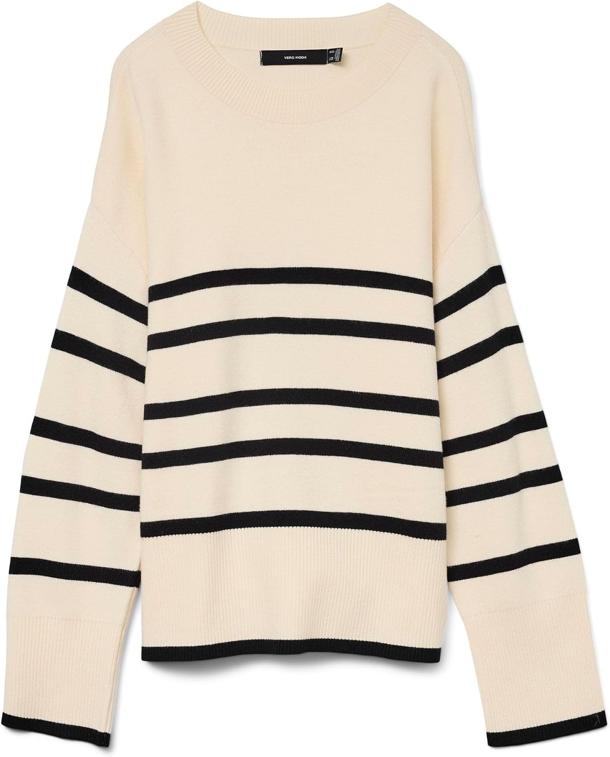 Detalle de VERO MODA Pull en Maille VMSABA Pull-Overs pour femme