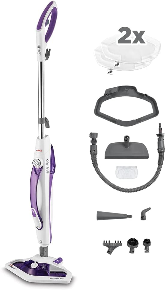 Detalle de Polti Vaporetto SV440_Double steam mop 15 surfaces