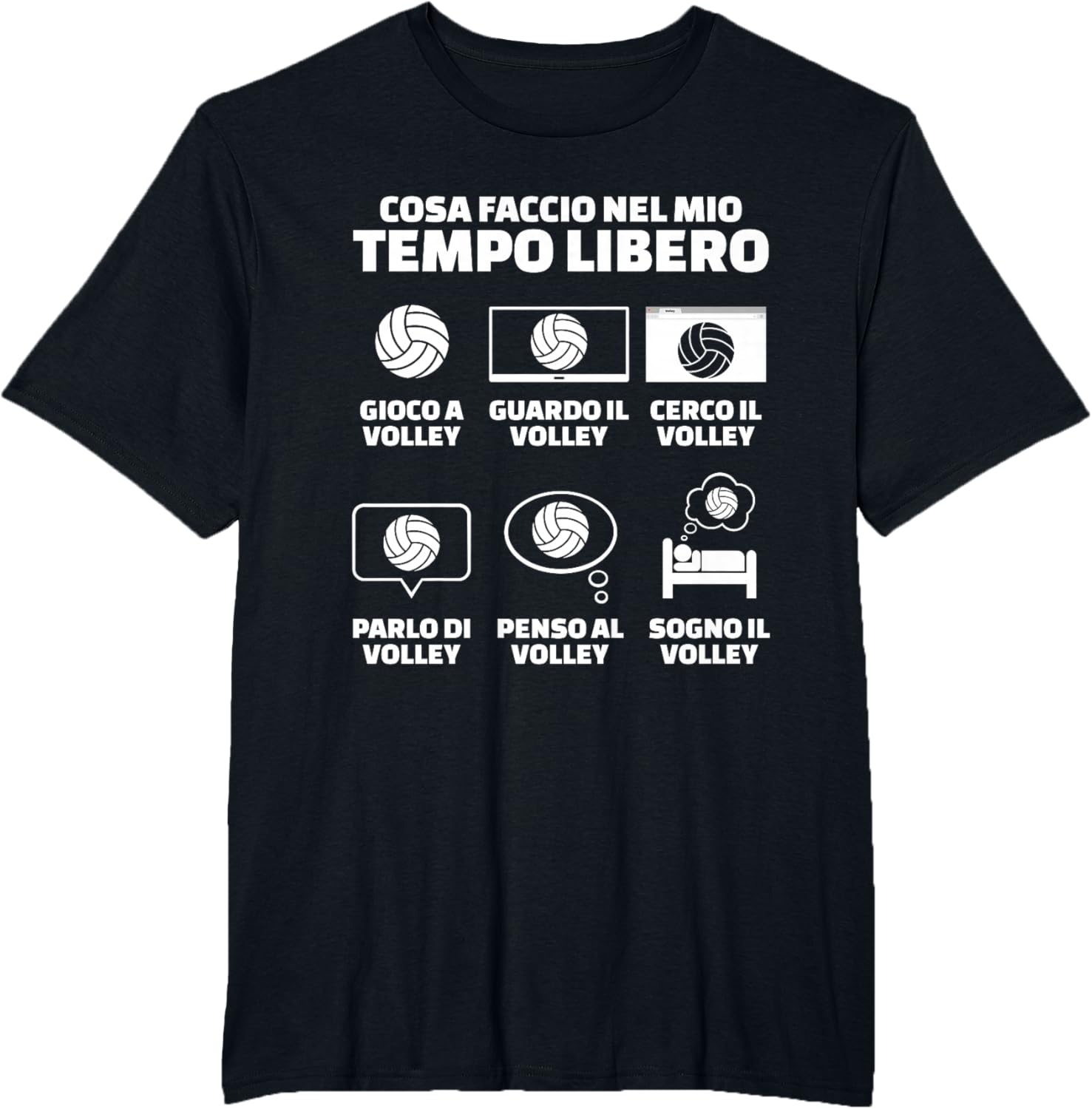 Detalle 2 de Maglietta pallavolo divertente Tempo Libero