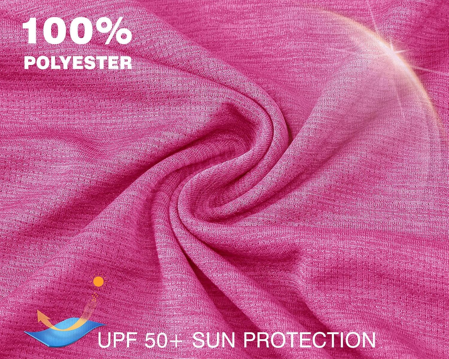 Detalle de TBMPOY Women’s UPF 50+ Sun Protection Hoodie Long Sleeve (Lightweight UV Shirt)