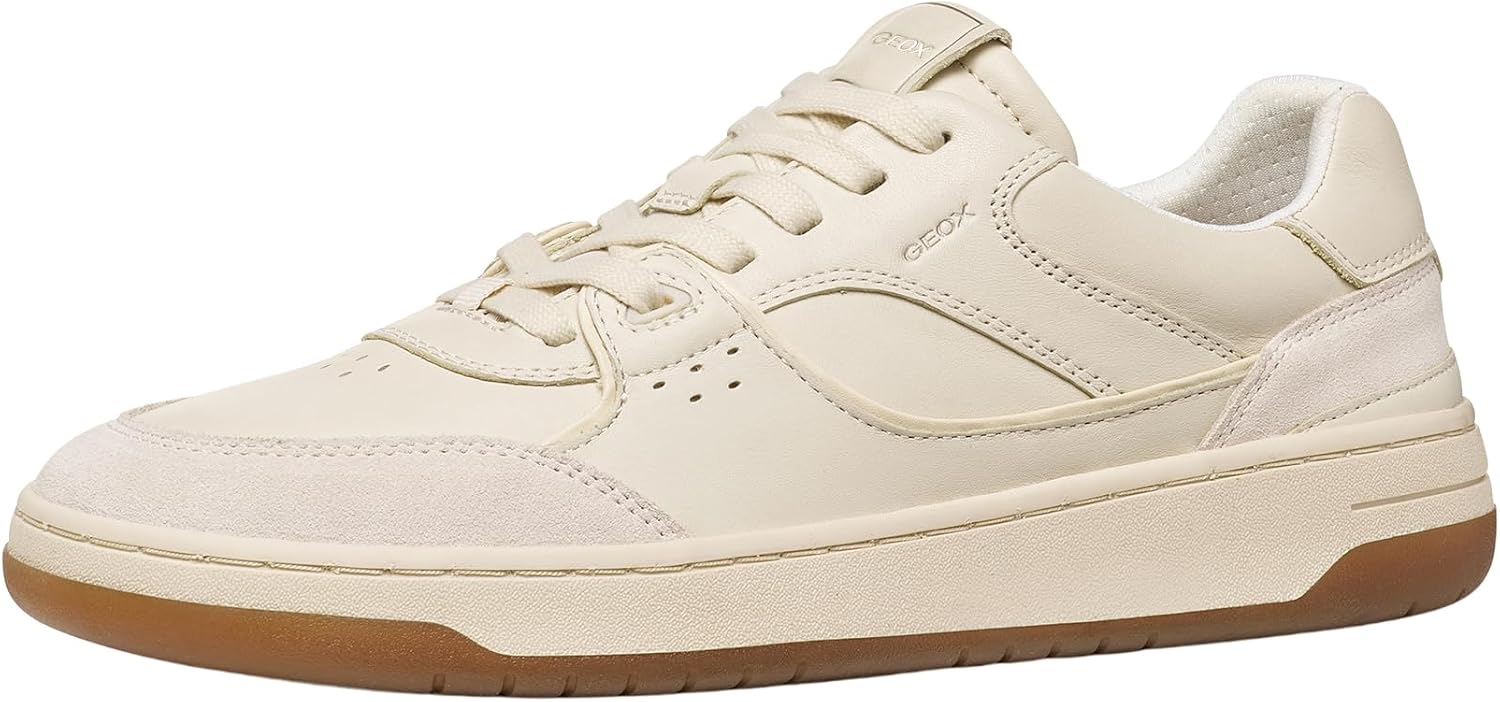 Detalle de Geox U Sedral Court B, Scarpe da Ginnastica Uomo – stile versatile e traspiranti