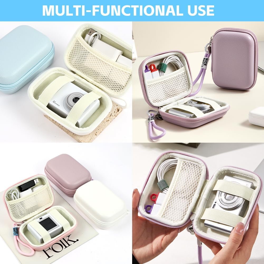 Thumbnail 6 de Ainiv Small Digital Camera Case (PU+EVA) with Removable Strap – compact pouch for Sony, Casio, Canon & Panasonic