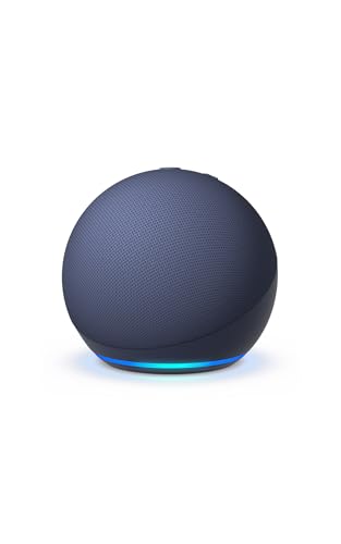 Detalle de Echo Dot (Nouvelle génération) – Enceinte connectée Bluetooth et Wi-Fi, bleu marine, Alexa+