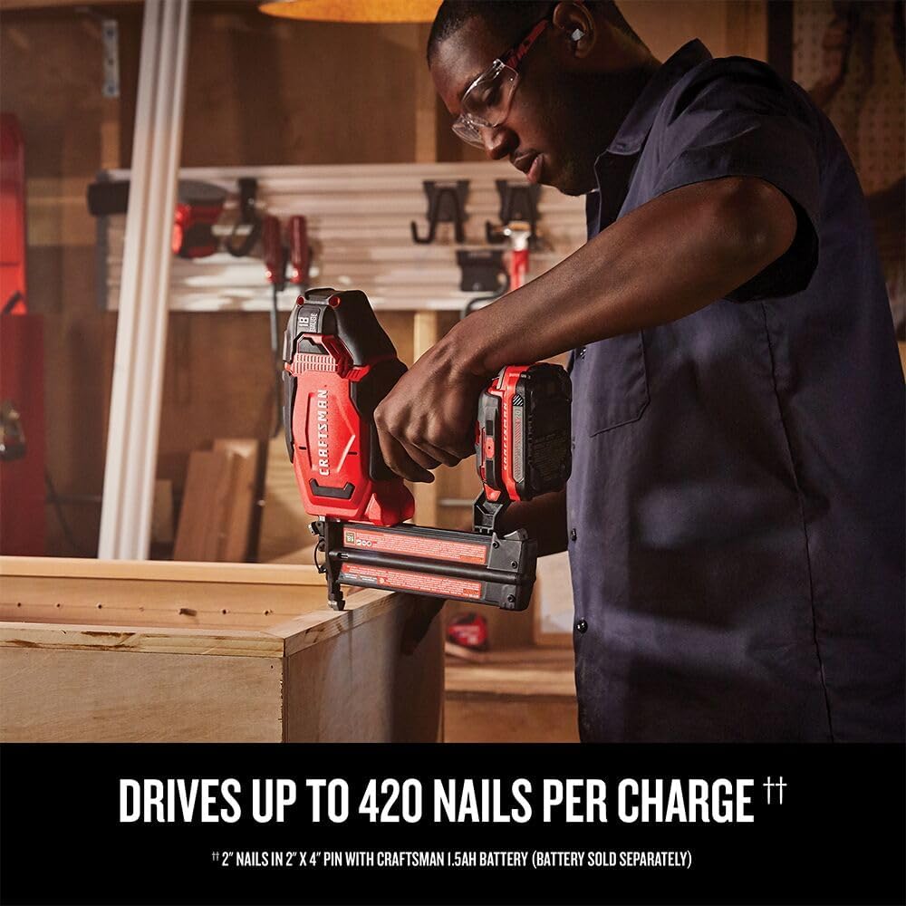 Detalle 2 de CRAFTSMAN CMCN618B V20 Brad Nailer 18GA ๐