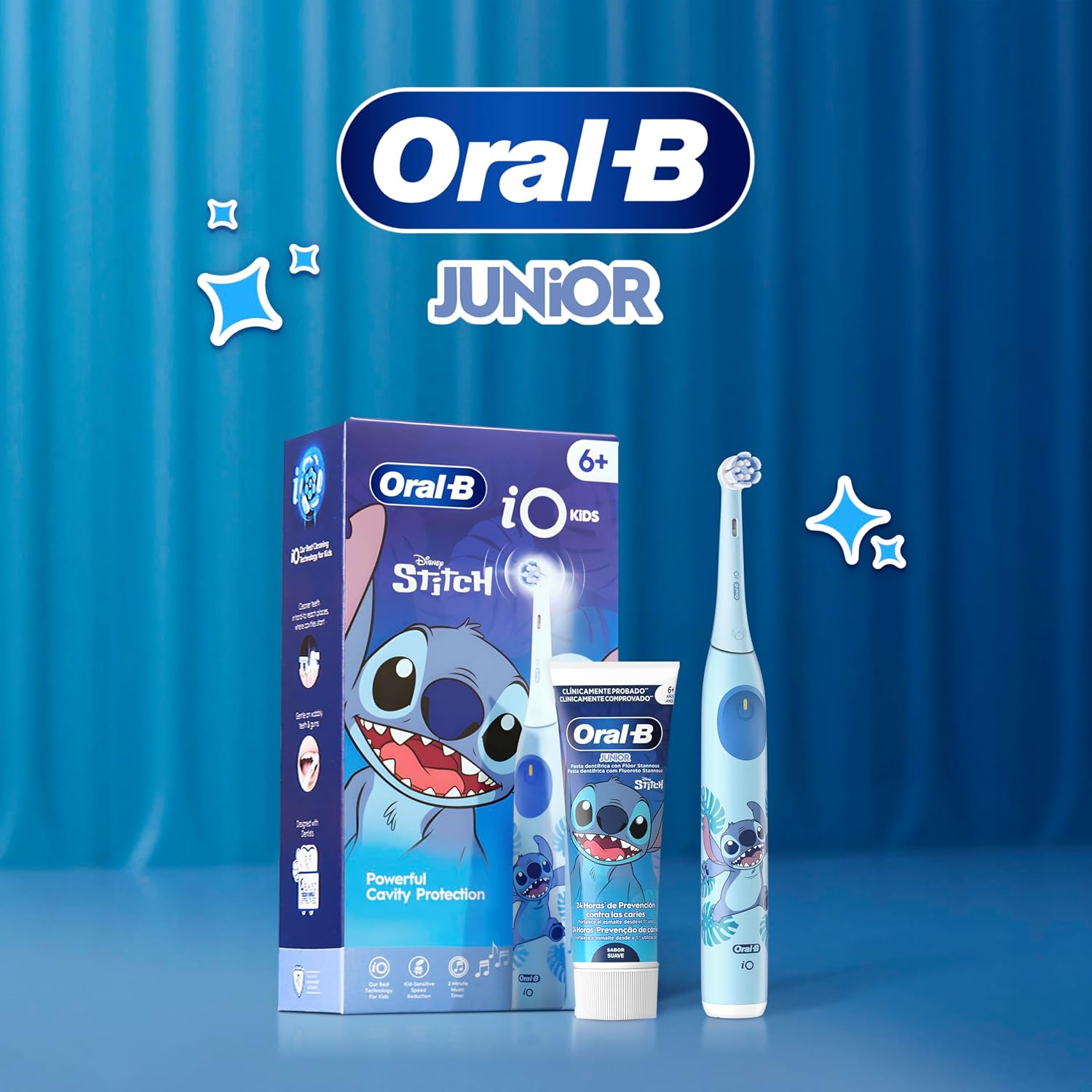 Thumbnail 6 de Oral-B Pro Junior Disney Stitch pasta dientes niños