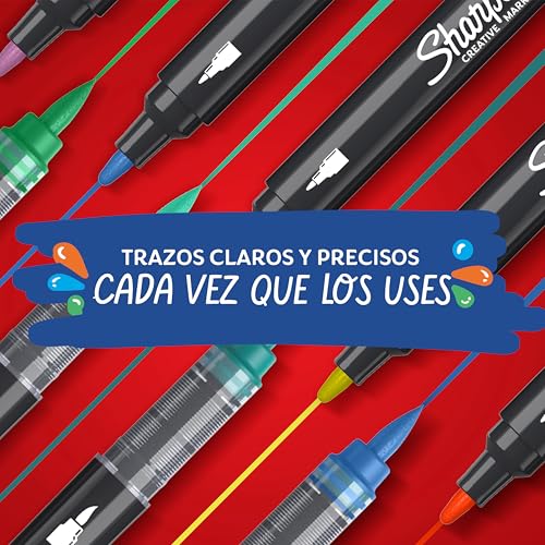 Thumbnail 5 de Sharpie Rotuladores acrílicos creativos 6 piezas 🎨