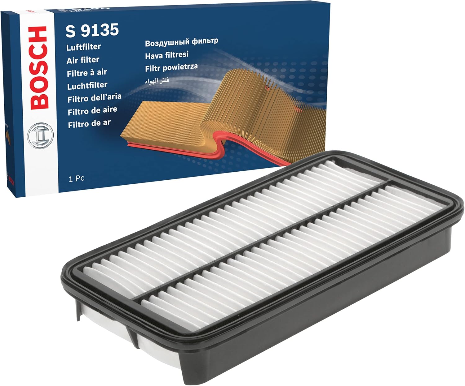 Detalle de Bosch S9135 – Filtre à air auto