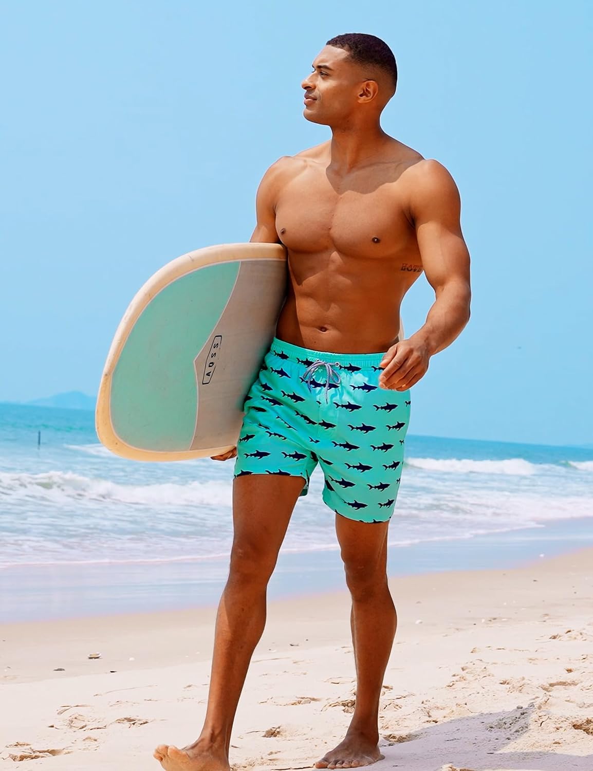 Thumbnail 6 de 5 Inch Compression Liner Swim Trunks