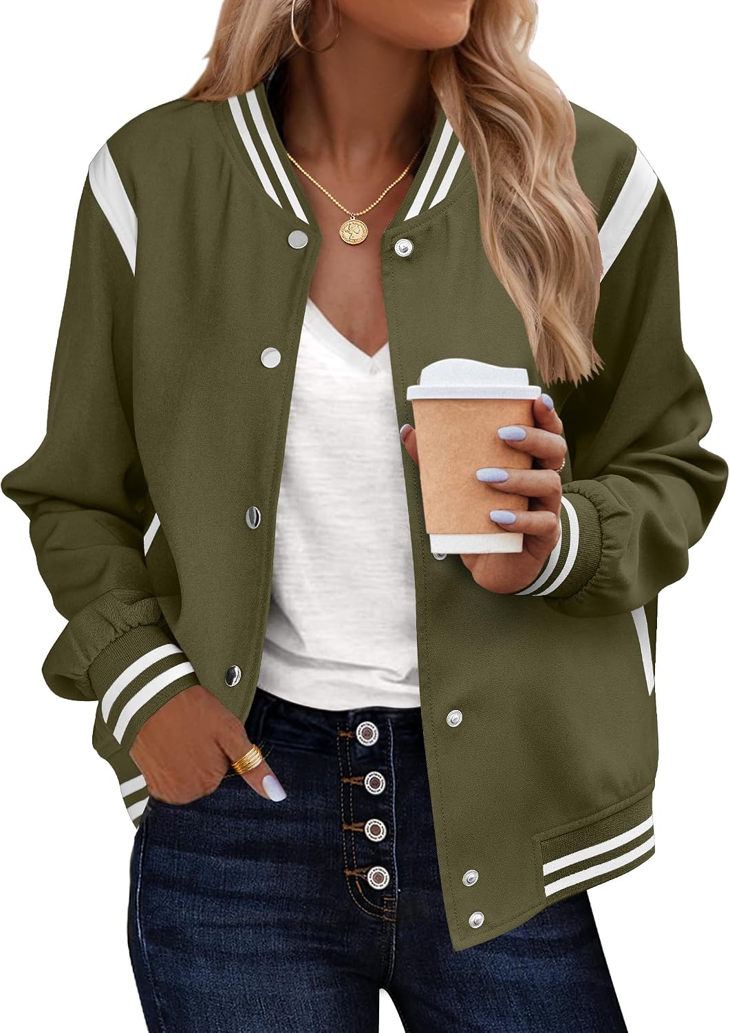 Detalle de Zeagoo Bomber Jacket