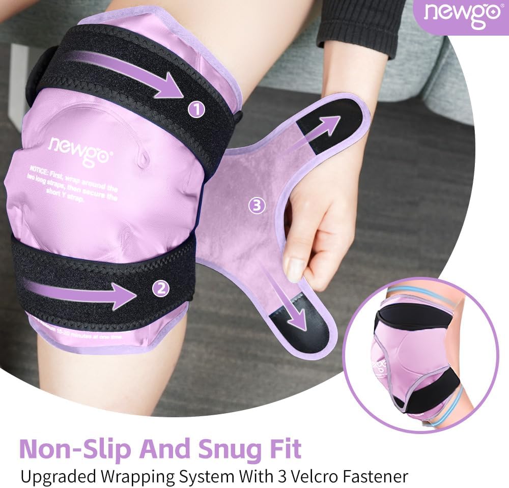 Detalle 2 de NEWGO Reusable Gel Cold Pack 1 for Knee Pain Relief 🩹