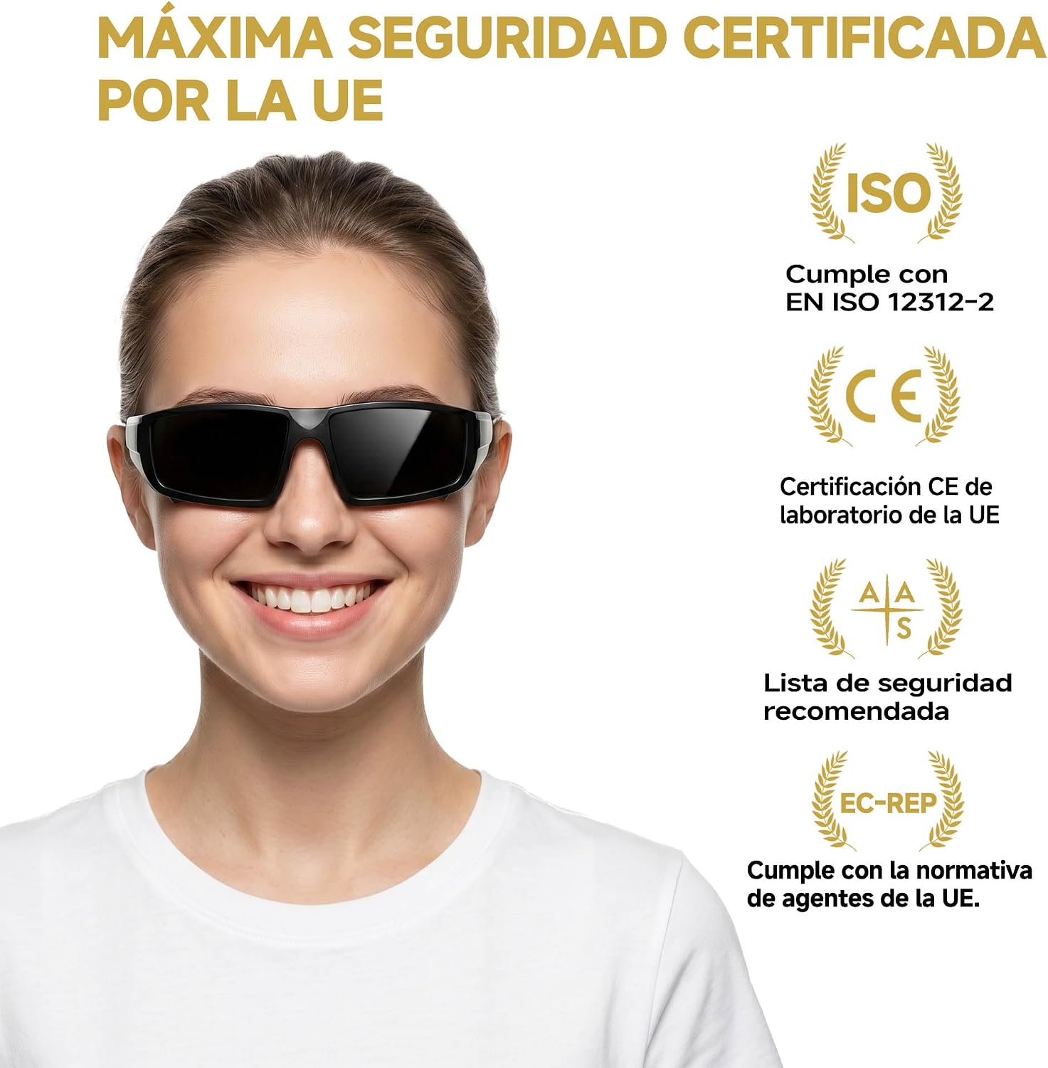 Thumbnail 1 de EclipseSpecs Premium Plástico: Gafas solares para eclipses certificados CE EN ISO 12312-2