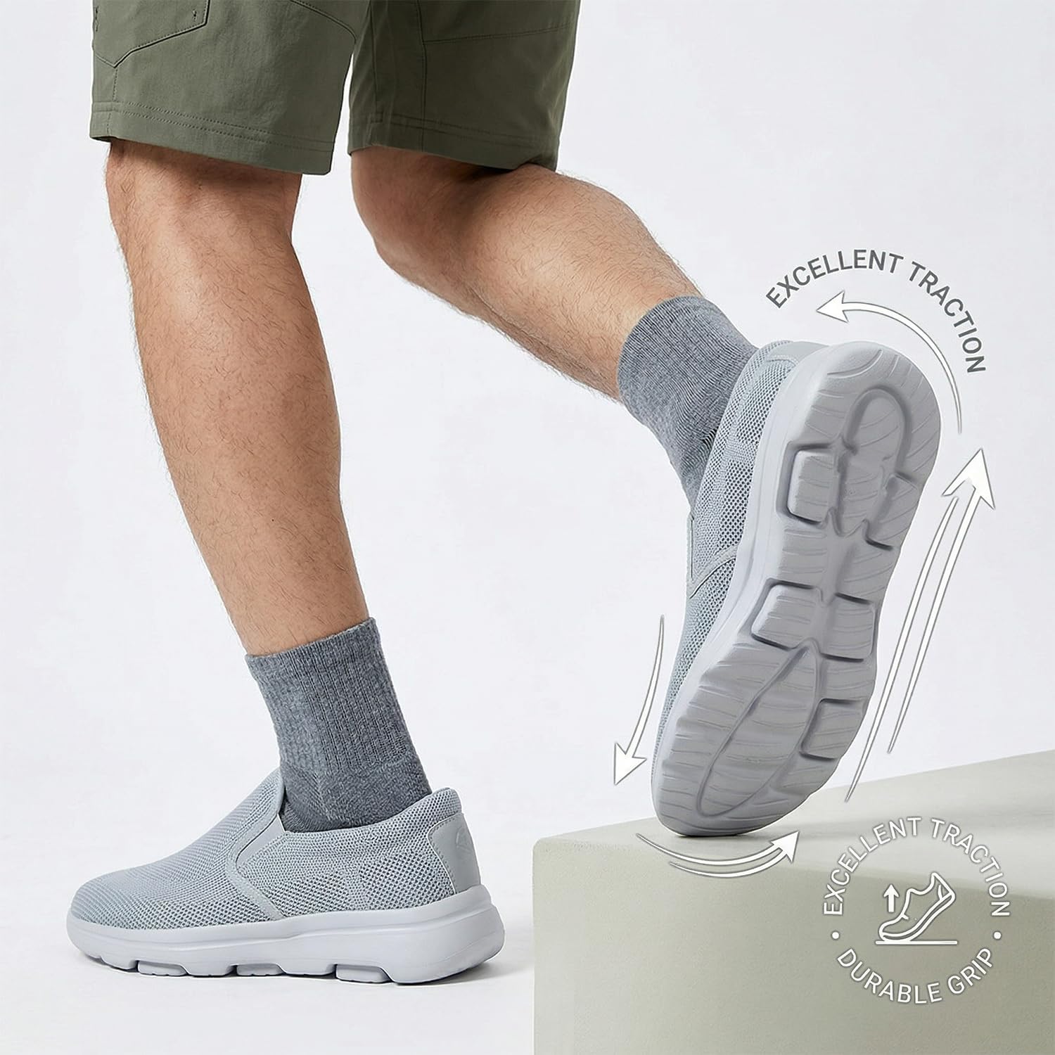 Thumbnail 4 de TIOSEBON Herren Slip On Loafers – Bequeme Freizeitschuhe für Alltag, Tennis, Arbeit und Autofahren
