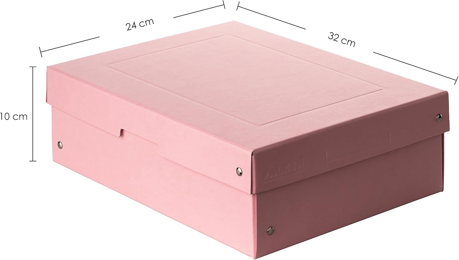 Thumbnail 2 de Falken PureBox Original Pastello – Scatola DIN A4 in cartone FSC, rosa, Made in Germany
