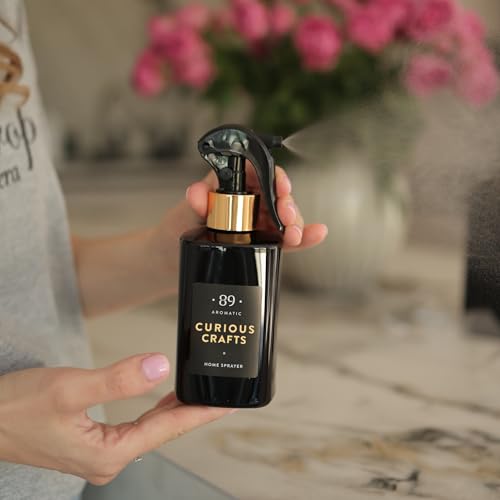 Detalle de Aromatic •89• Raumspray 300ml Zitrone, Safran & Patchouli – langanhaltender Duft für Zuhause