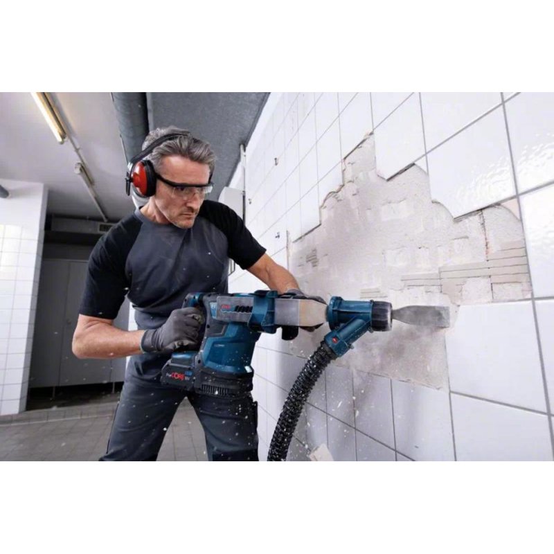 Detalle de Bosch GBH 18V-34 CF PROFESSIONAL SDS Plus: martillo perforador sin cable con 5,8 J de impacto (500 RPM)